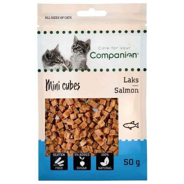 Companion Kat mini cubes m. laks | 50g